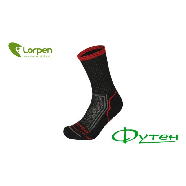 Термоноски Lorpen TREKKING LIGHT THERMIC ECO TTPE black