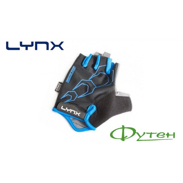 Вело рукавички Lynx RACE black/blue