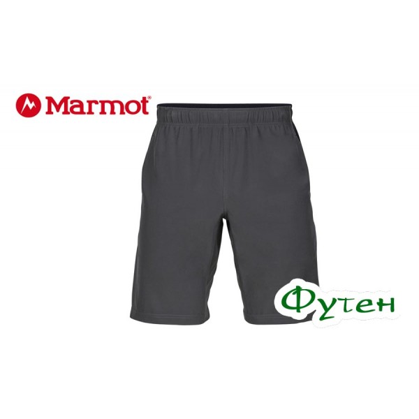 Шорты мужские Marmot ZEPHYR SHORT slate grey/black