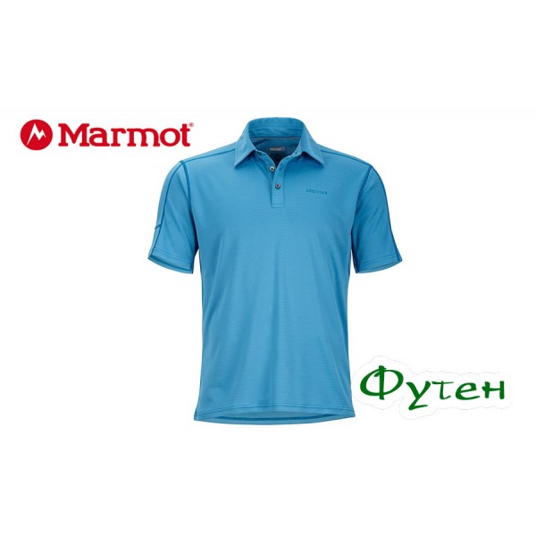 Футболка Marmot SINITAS POLO SS slate blue