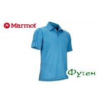 Футболка Marmot SINITAS POLO SS slate blue