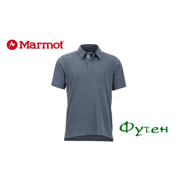 Футболка Marmot WALLACE POLO SS slate grey heather