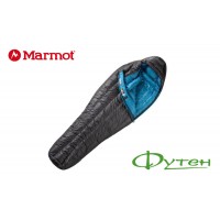 Спальный мешок Marmot Plasma 15 slate grey/atomic blue левый