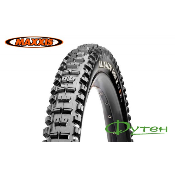 Покрышка бескамерная Maxxis Minion DHR II 27.5X2.40 60TPI EXO/TR Foldable