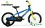 Велосипед Merida MATTS J 16 matt blue (yellow/sky blue)