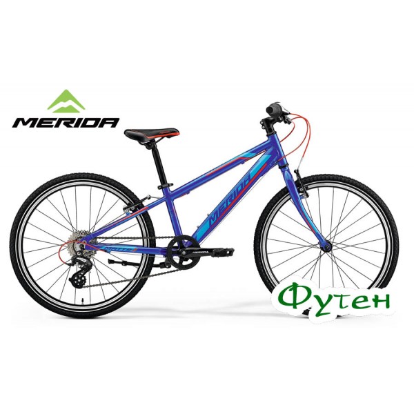 Велосипед Merida MATTS J 24 RACE blue (lite blue/red)