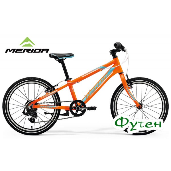 Детский велосипед Merida MATTS J 20 RACE matt orange (blue/white)