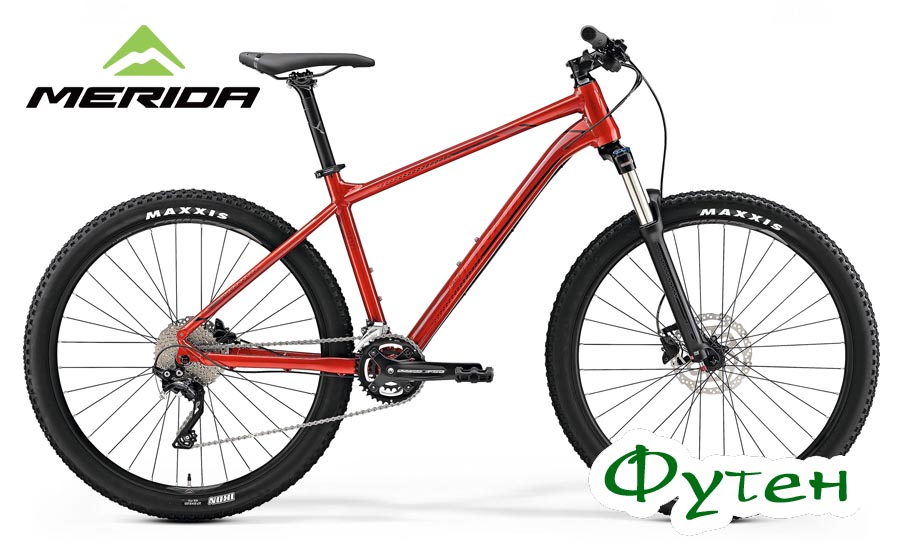 Велосипед Merida 27,5 BIG.SEVEN 300 metallic red (dark red/black)