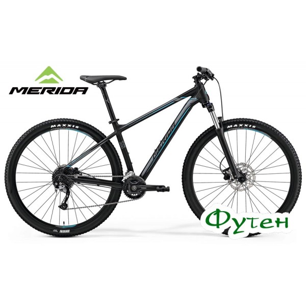 Велосипед Merida 29 BIG.NINE 200 matt black (silver/blue)