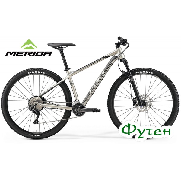 Велосипед Merida BIG.NINE 500 silk titan (silver/black)