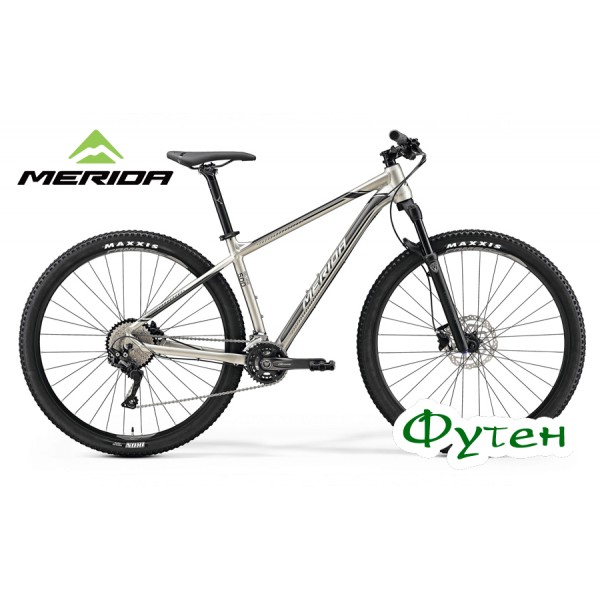 Велосипед Merida 27,5 BIG.SEVEN 500 silk titan (silver/black)