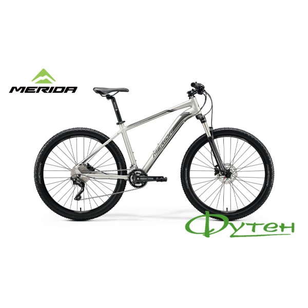 Велосипед Merida 27.5 BIG.SEVEN 80 matt titan (black/silver)