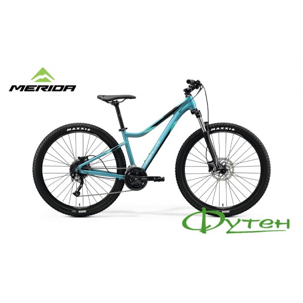 Велосипед Merida 27.5 MATTS 7.100 glossy teal (silver-green/black)