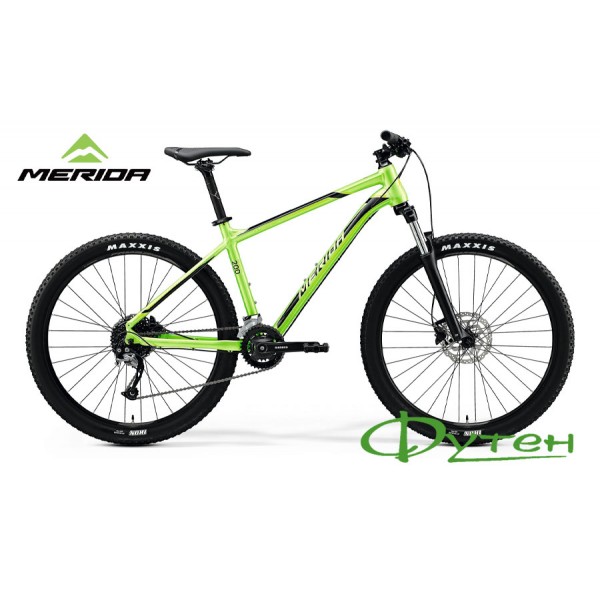 Велосипед Merida 27.5 BIG.SEVEN 200 glossy green (black)