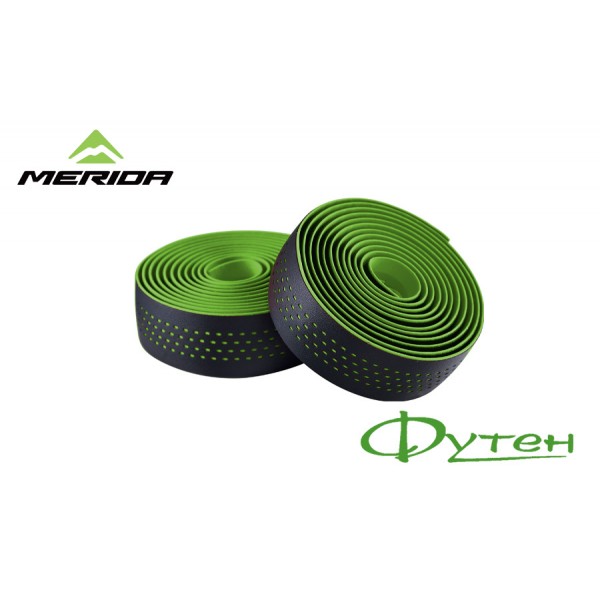 Обмотка руля Merida BARTAPE SOFT W black w green dots