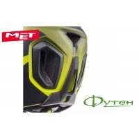 Шолом Met PARACHUTE yellow green black