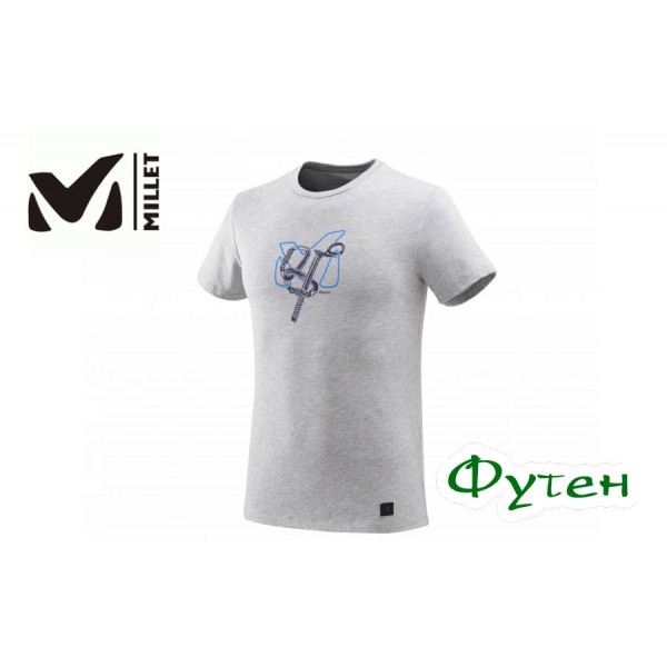 Футболка мужская Millet GRANITOLA TS SS heather grey