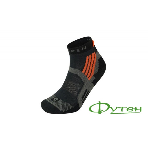 Носки Lorpen X3TP TRAIL RUNNING PADDED anthracite/orange