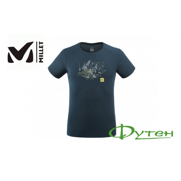 Футболка Millet BLACK MOUNTAIN TS SS M orion blue