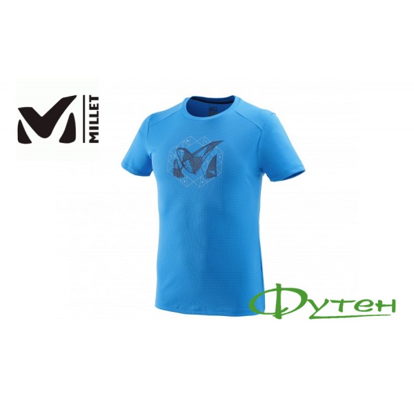 Футболка Millet LOGO 2 TS SS M electric blue