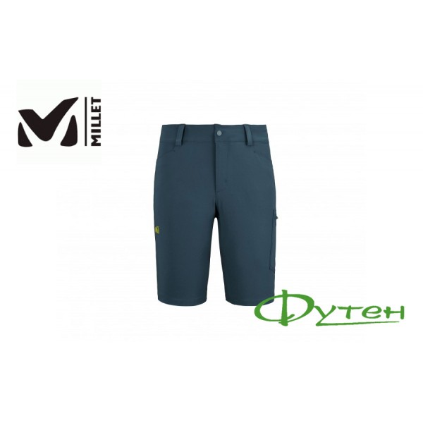 Шорты Millet WANAKA STRETCH SHORT M orion blue/wild lime