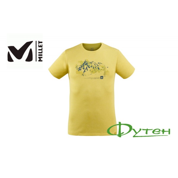 Футболка Millet MOUNT SKETCH TS SS M wild lime