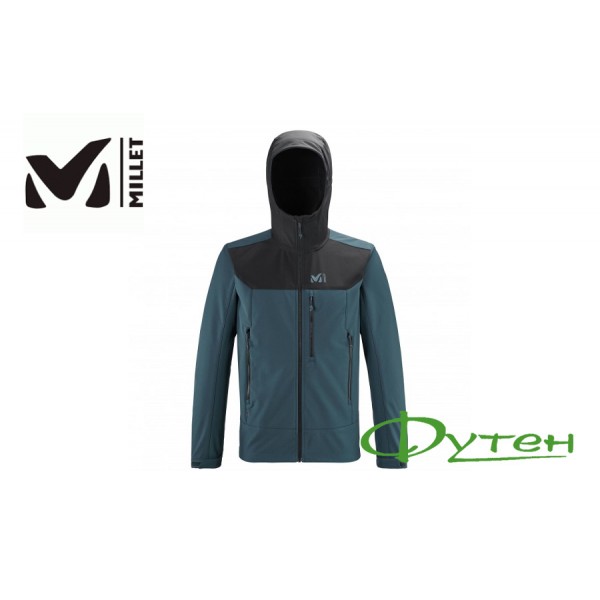 Куртка Millet TRACK HOODIE M orion blue/noir