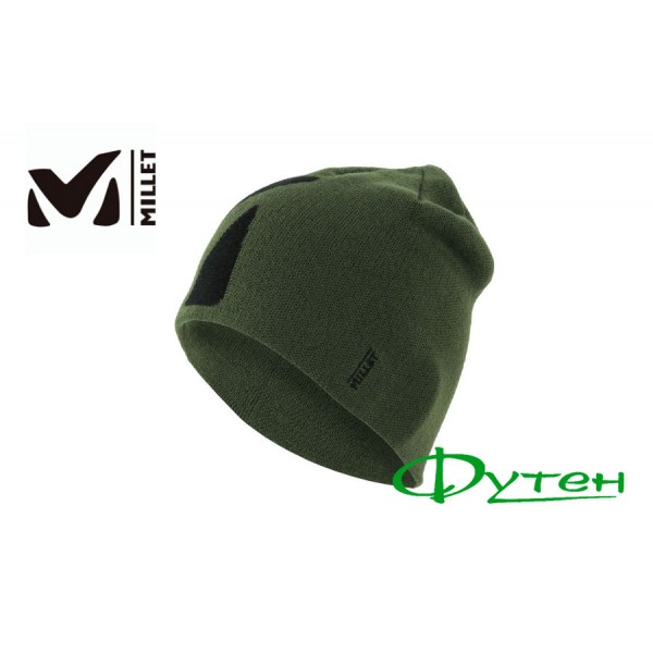 Шапка Millet LOGO BEANIE fern/noir