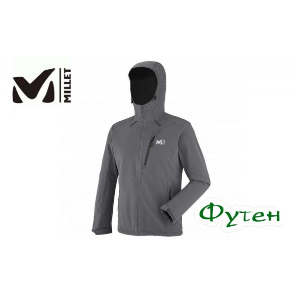 Куртка мужская Millet Softshell TRACK HOODIE tarmac