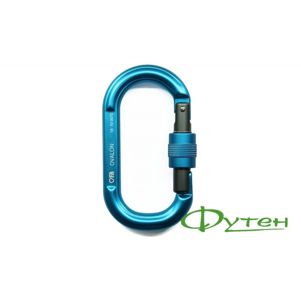 Карабін First Ascent OVALON light blue