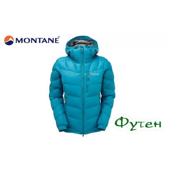 Куртка женская пуховик Montane Primaloft LD WHITE ICE JACKET zanskar blue