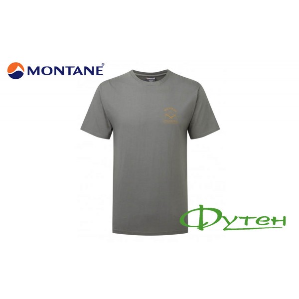 Футболка Montane PIOLET T-SHIRT (MPIOTSTR) stratus grey