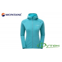 Флис женский Montane Viper hoodie blue ridge