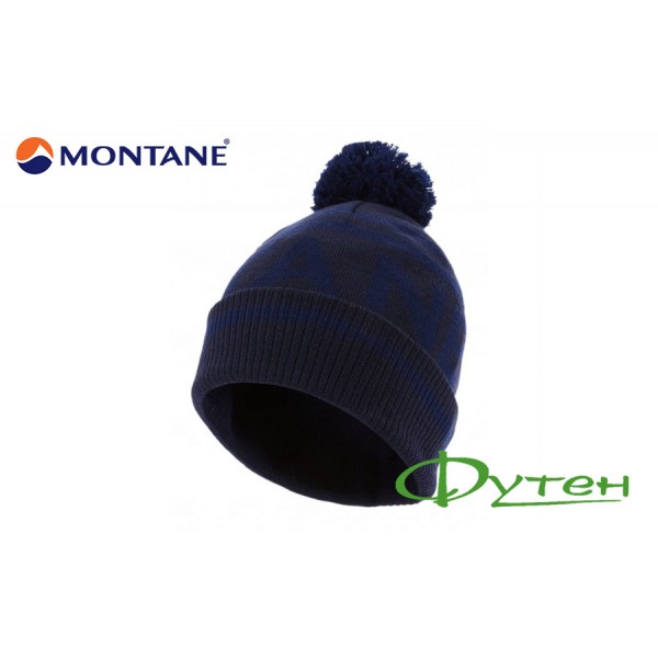 Шапка Montane BOBBLE BEANIE antarctic blue