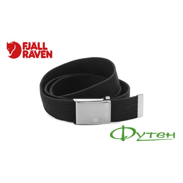 Пояс Fjallraven CANVAS BELT black