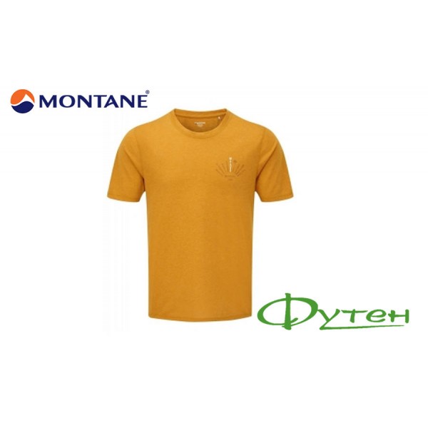 Футболка Montane TRAD T-SHIRT inca gold