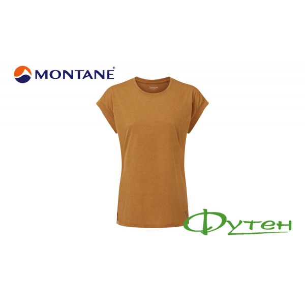 Футболка жіноча Montane FEMALE TRAD T-SHIRT inca gold