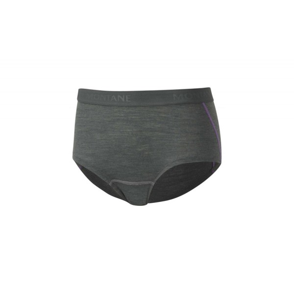 Термошорти жіночі Montane LD PRIMINO 140 BOXERS shadow