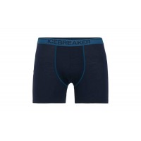 Термобелье мужское Icebreaker ANATOMICA BOXERS MEN midnight navy/prussian blue