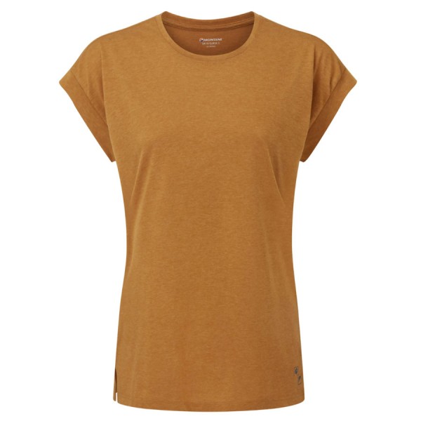 Футболка женская Montane FEMALE TRAD T-SHIRT inca gold Футболка женская Montane FEMALE TRAD T-SHIRT inca gold