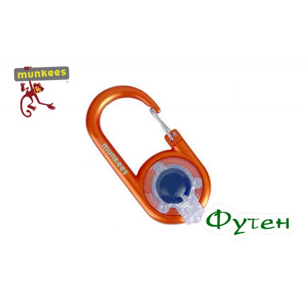 Брелок фонарик Munkees Carabiner Led