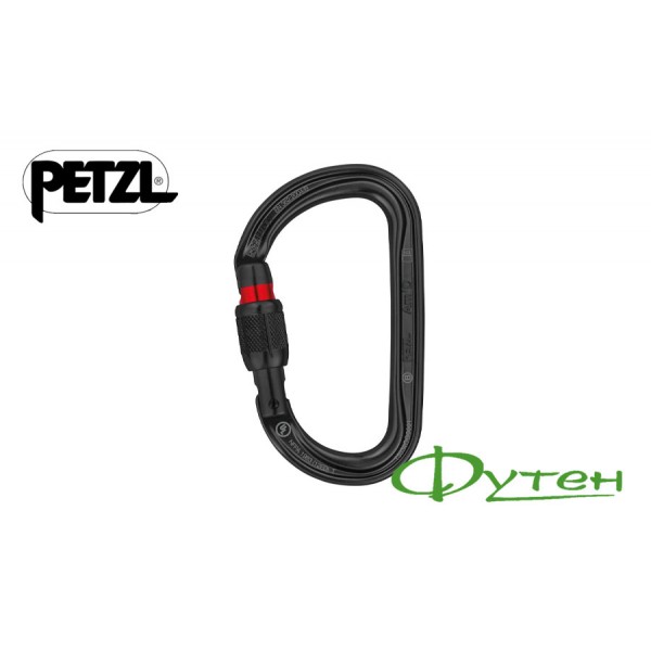 Карабін Petzl Am'D screw-lock black