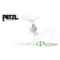 Кріплення для ліхтаря на велосипед Petzl BIKE ADAPT black