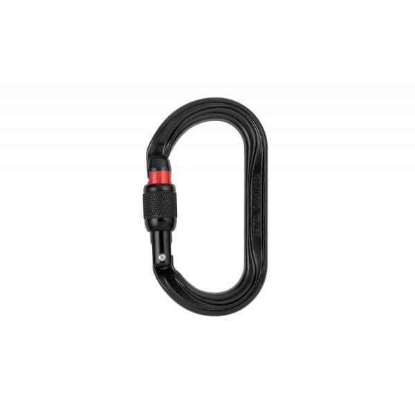 Карабін Petzl OXAN screw-lock steel black