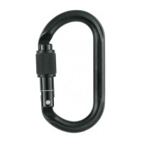 Карабін Petzl OXAN screw-lock steel black