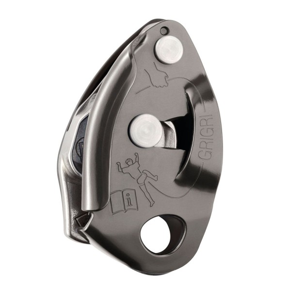 Спусково-страховочное устройство Petzl GRI-GRI grey