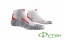 Носки для бега X-socks RUN DISCOVERY arctic white/dolomite grey