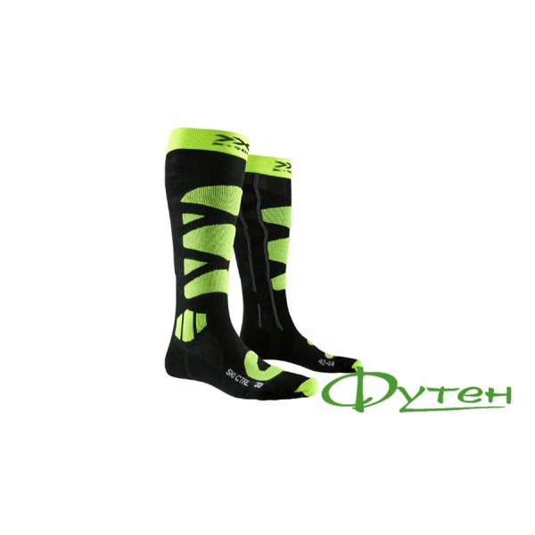 Термошкарпетки для сноуборду X-socks SNOWBOARD 4.0 black/grey/phyton yellow