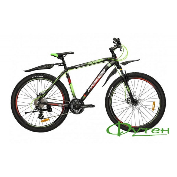 Велосипед Premier TSUNAMI 27 Disc black green