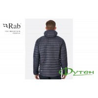 Пуховик RAB MICROLIGHT ALPINE JKT deep ink/footprint 